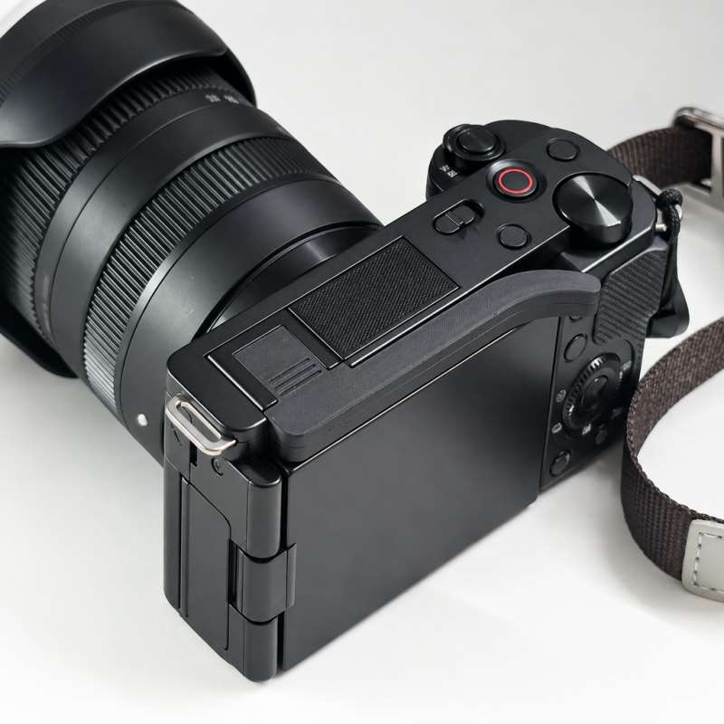 حامل إصبع الإبهام للكاميرا ZV  - مراجعة Sony Camera Zv-E10 وسعره